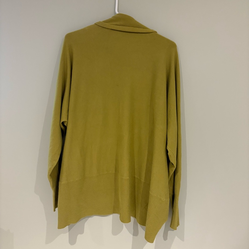 Olive Green Women's Sweater - Picture 2 of 5
